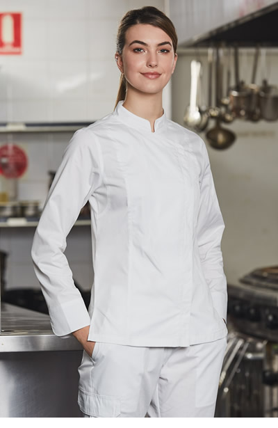 CJ04 Ladies Functional Chef Jacket