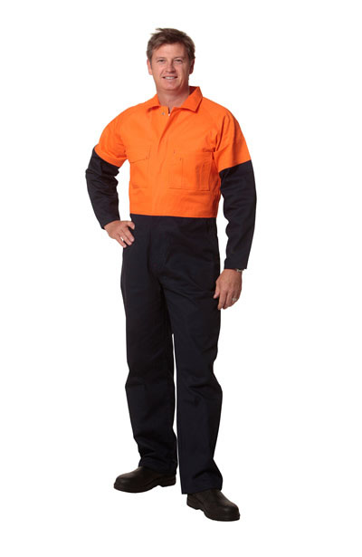 SW205 Men's Two Tone Coverall - Stout