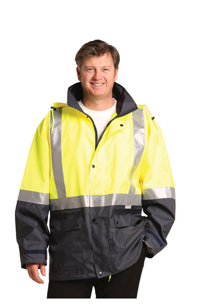 SW28A High Visibility Two Tone Jacket with Quilt Lining and 3M Tapes