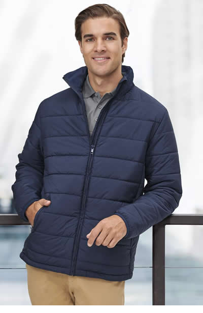 JK59 Mens Sustainable Insulated Puffer Jacket (3D Cut)