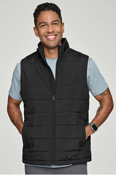 JK61 Sustainable Insulated Puffer Vest (3D Cut) Men's